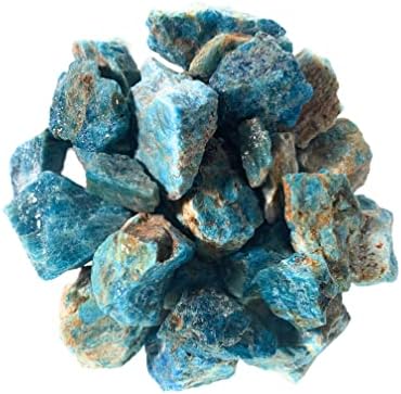 Хипнотични скъпоценни камъни Материали: 1 паунд на Необработени апатитовых камъни от Мадагаскар - Необработени естествени