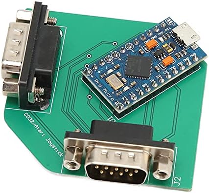 USB-адаптер игрален контролер, Стабилен, Лесен за използване Джойстик с дръжка USB адаптер с ниско закъснение за PC