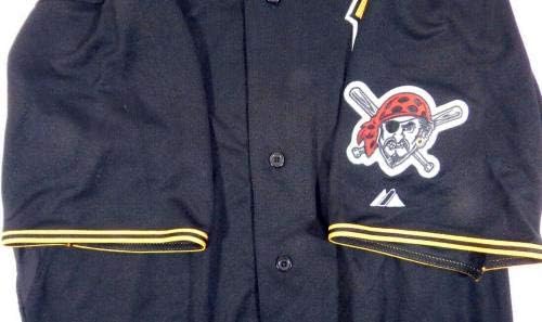 Pittsburgh Pirates Прилеп Boy Освободена игра Black Jersey PITT33514 - Използваните В играта Тениски MLB