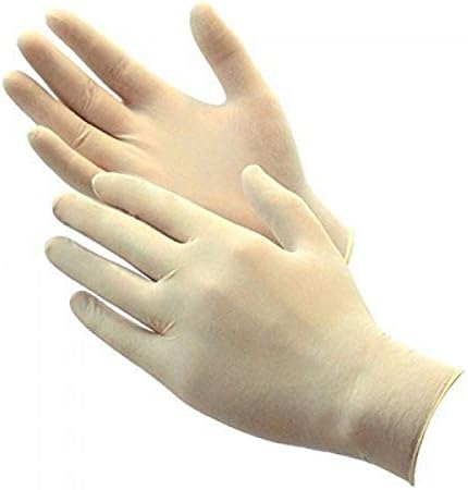Еднократни латексови ръкавици без прах, размер X-large, 90 ръкавици в кутия (X-large)