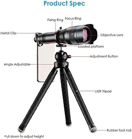 XIULAIQ HD 60X Обектива на камерата на телефона е с Супертелеобъективным Увеличение Монокуляр Телескоп за Плажни Пътуване, Отдих,