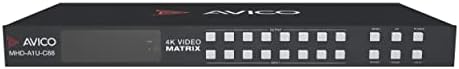 Видеоматрица Avico 8х8 HDMI 2.0 | ARC | 4K60 | HDR | Dolby Vision | Намаляване на мащаба | уеб интерфейс