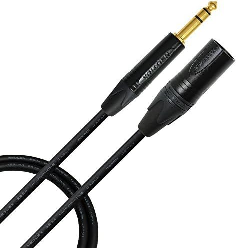 Трехфутовый четырехбалансный свързващ кабел– обичай компания СА НАЙ CABLES с помощта на тел Mogami 2534 и щепсела за стереотелефона
