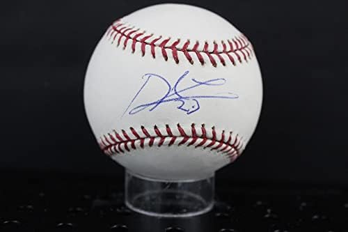 Дерек Лоу Подписа Бейзболен Автограф Auto PSA/DNA AL88370 - Бейзболни топки с Автографи