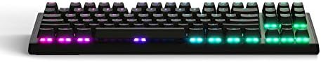 Ръчна детска клавиатура SteelSeries Apex M750 TKL RGB без клавиши - Алуминиева рама - Led осветление RGB - Лайн и безшумен