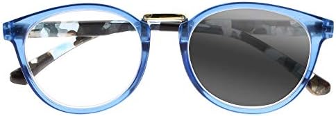Дамски Преходни Фотохромичните Прогресивно Мультифокальные Очила за четене в Овална Рамка UV400 Reader