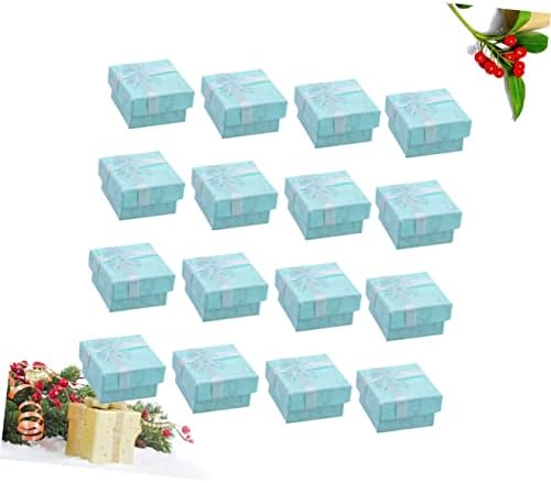 Zerodeko Кубични Кутии за Притежателя на Хартиен Лък, Колие с Лък, Мини-Рожден Ден, Свети Валентин, Картонена