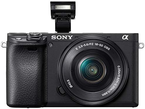 Sony Alpha a6400 24,2-Мегапикселов беззеркальная цифров фотоапарат с обектив 16-50 мм f / 3,5-5,6 OSS - В комплект С калъф