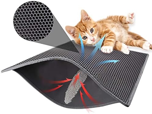 Мрежест подложка за котешки тоалетни MAOMIDA за съхранение на отпадъци, Съвместима с помощта на Cat Genie,