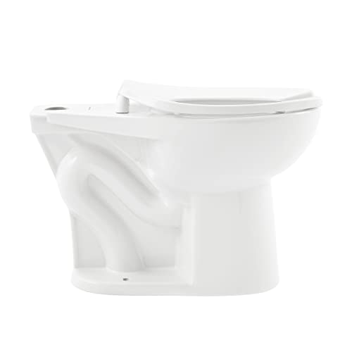 Търговска Тоалетна чиния Sirène за Подово монтиране Comfort Height с Удължен Горни Сливным извод Flushometer за Тоалетна