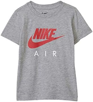 Тениска с графичен логото на Nike boys Air с къс ръкав (За малки деца)