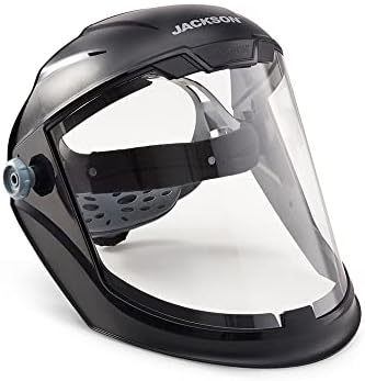 Jackson Safety Лека Защитна маска MAXVIEW Премиум-клас с Централния Убором с механизма на палеца с 370 Скорост на набиране на