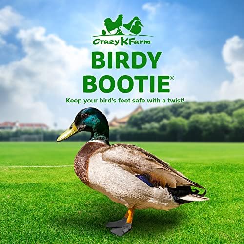 Защитни обувки Birdy Bootie за патици, обувки за водоплаващи птици със средни размери, двойка водни птици среден