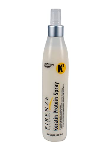 Firenze Professional Keratin KS Protein Възстановяващ Спрей 300 мл/10,1 течни унции Без блясък за устни Starry,