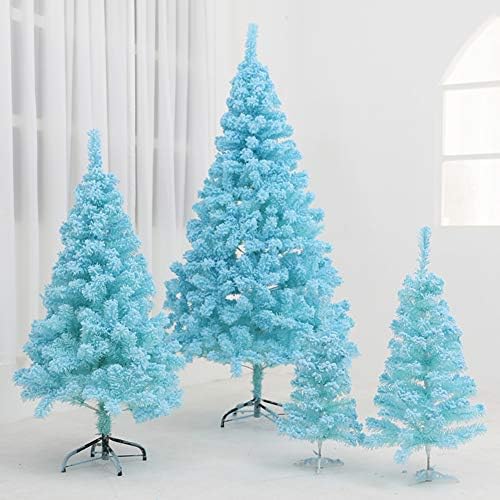 ZPEE 9,8 фута Коледен Декоративен материал PVC Стекающаяся Коледно дърво с метална стойка за Автоматично Разпространение на