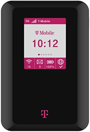 Точка за достъп T-Mobile 5G от Quanta - Broadband точка за достъп 5G D53 - Свързване до 32 устройства - Батерия
