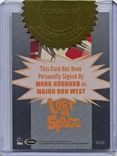 Изгубени в космоса на Архивите S2 AO5 Арт - автограф на героя Марк Годард в ролята на Дон Уэста