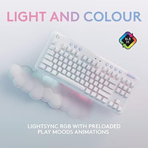 Безжична ръчна детска клавиатура Logitech G715 с RGB подсветка, скоростта на СВЕТЛИНАТА, тактильными на предавките