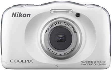 Водоустойчив цифров фотоапарат Nikon COOLPIX S33 (синьо) (спрян от производство производителя)