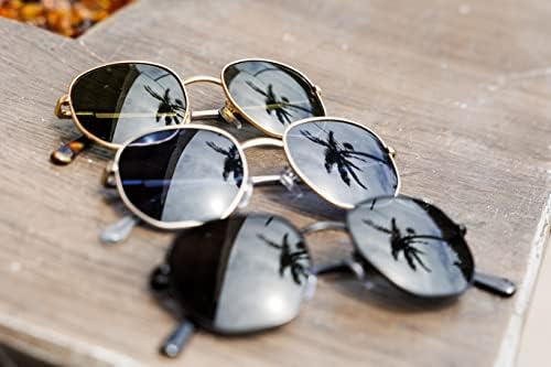 Слънчеви очила за четене Peepers by peepersspecs Positano Aviator, металик, 51 + 2