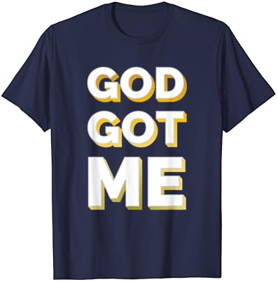 Християнската Риза Риза На Вярата Бог Ми Даде Риза Златна Тениска