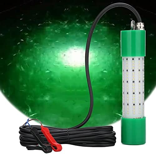 led лампа за подводен риболов pamiers, AC 110V 500W/65000lum, с функция за дистанционно регулиране на яркостта,