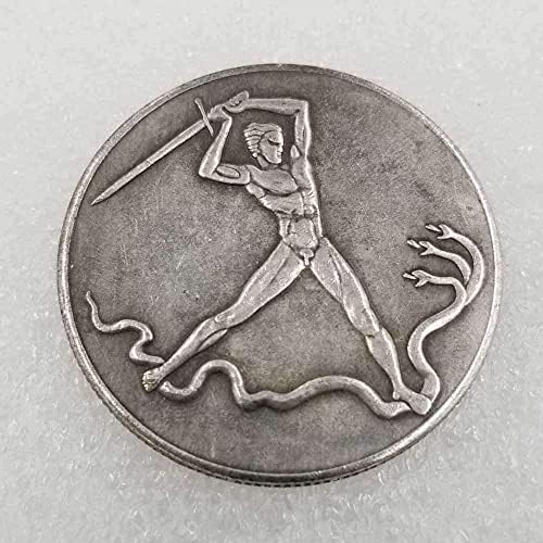 Антични Възпоменателна Монета Ръчно изработени 1932 г. от Чуждестранна Колекция Сребърни Доларови монети