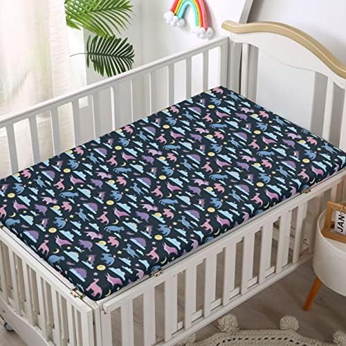 Кухненски Кърпи за бебешко креватче, Портативни мини-Чаршафи за легла с Меки и дишащи Кърпи - Отлични за стая на момче