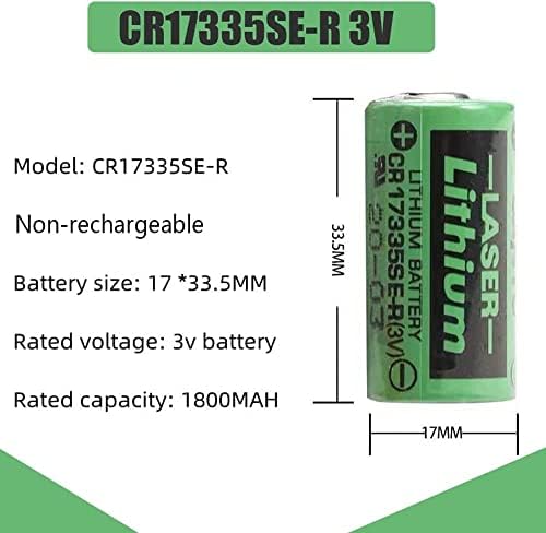 (10 бр) CR17335SE-R 3V Батерия АД за Sanyo Fanuc A98L-0031-0006 A02B-0177-K106 Батерия 1800 mah Литиева Батерия АД Батерия