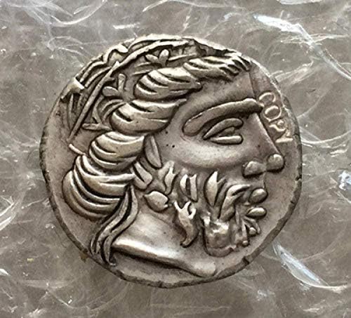 Тип монети на повикване: 45 Гръцки Копирни Монети Неправилен размер Копирни Украса за Събиране на Подаръци Колекция