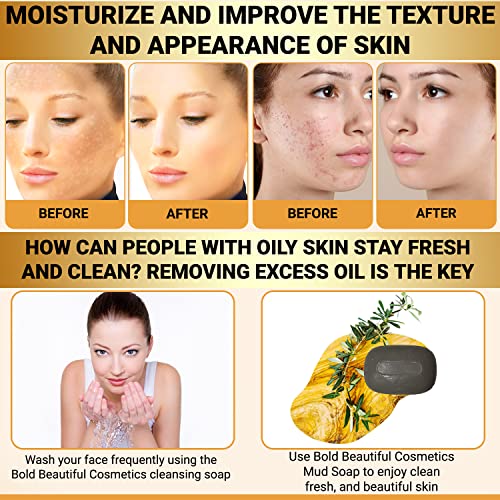 Парче сапун от кал от Мъртво море Bold Beautiful Cosmetics ще Съживи Вашата кожа богат на минерали и натурални масла,