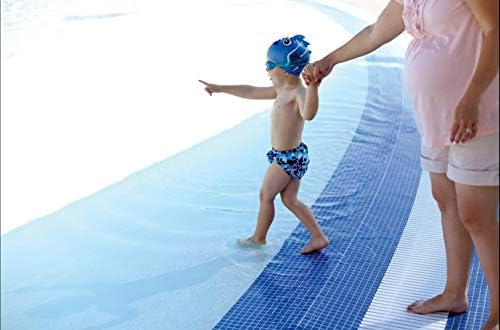 FINIS на Пелените за многократна употреба за плуване в басейна за Бебета, Дрехи за плуване, Однотонно-Розовата, Royal, X-Small