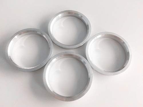 NB-AERO (Комплект от 4) Алуминиеви центрирующие пръстени на главината с диаметър от 69,85 мм до 67,1 mm с вътрешен диаметър