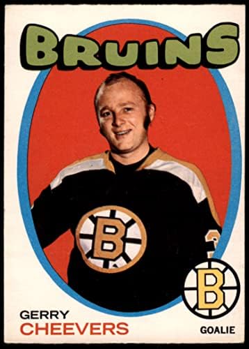 1971 O-Pee-Chee 54 Джери Чиверс Бостън Бруинс (Хокей карта) EX/MT Bruins