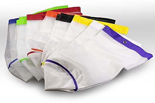 Boldtbags 5-галлонный Мрежест комплект от 8 торби – Тежкотоварни Набор за екстракция гашишной есенции с лед - се