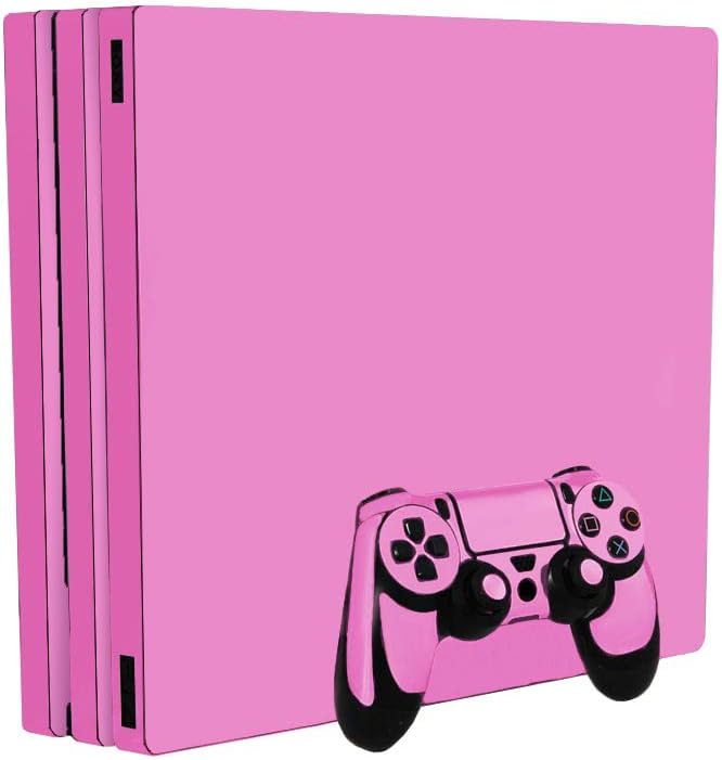 Бледо розово - Vinyl стикер Mod Skin Комплект от System Skins - Съвместима с конзолата Playstation 4 Pro