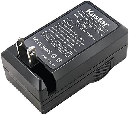 Подмяна на батерията Kastar 4-Pack NP-FF70 и стена зарядно устройство ac адаптер за Sony DCR-PC108E, DCR-PC109, DCR-PC109E,