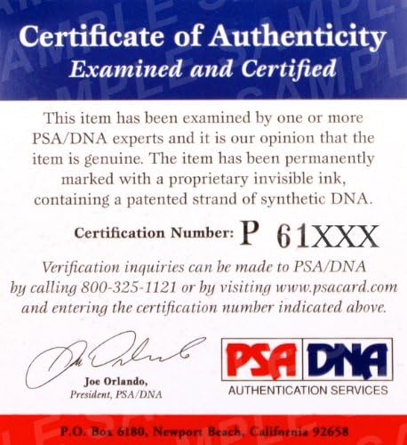 Чарли Джойнер с автограф от 1987 Topps Card 4 San Diego Chargers PSA / DNA 83369570 - Футболни картички