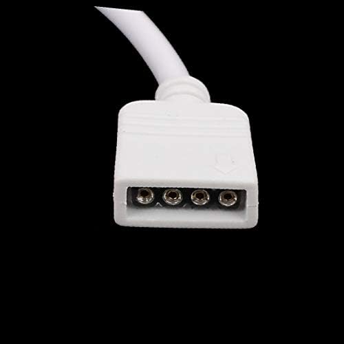 Удлинительный кабел X-DREE дължина от 30 см свързан с штекеру RGB 5050 4P (Cavo prolunga lungo 30 cm femmina per connettore maschio RGB 5050 4P
