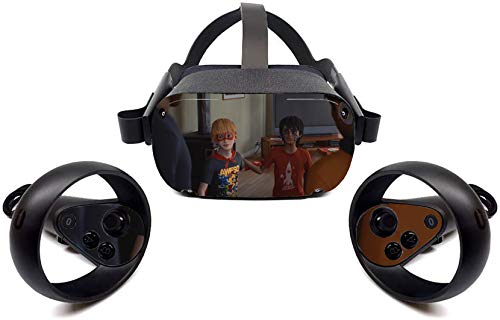 Стикер върху кожата слушалки Oculus Quest VR приключенска игра Vinyl Стикер за слушалки и контролер от ok anh yeu