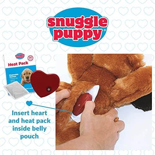 SmartPetLove Snuggle Puppy - Допълнителен топлинен пакет и набор от играчки - Идва с Snuggle Puppy, играчка