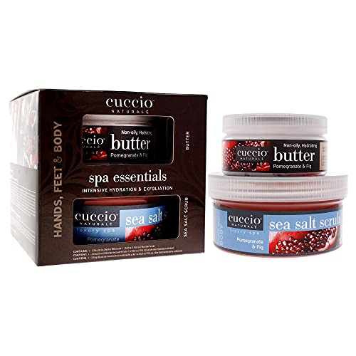 Комплект за грижа за кожата Cuccio Naturale Spa Essential Kit - Съдържа етерични масла, които се разтварят бързо - Прави