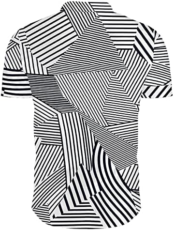 2023 Нови Мъжки Ризи с Принтом, Плажни Ризи с Копчета и Къс Ръкав, Риза за Мъже 5 8