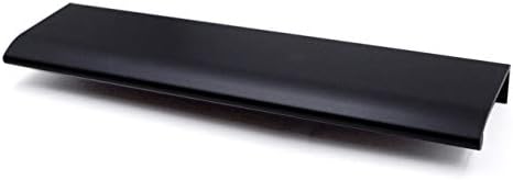Тягата за ръбовете на кутии шкафове в комплект, с обща дължина 14 см, Черно, за да Потайные Тръстика за чекмеджета кухненско