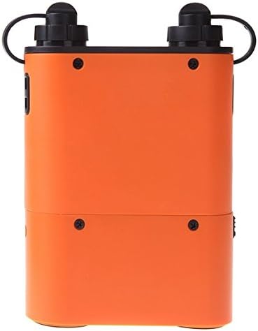 Акумулаторна батерия GOWE Speedlite Power с Двоен изход 4500 mah за светкавица Nikon Canon Оранжев цвят