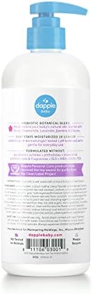 Детски шампоан и средство за измиване на тялото Dapple Baby, Без аромати, Хипоалергичен, без сълзи, формула на растителна