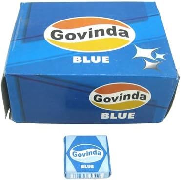 Кутия от сини квадратчета Govinda Anil, 48 броя
