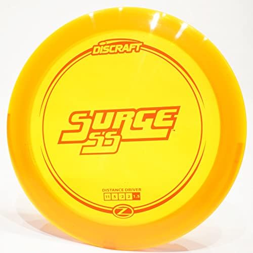 Диск за голф със задвижване Discraft Surge SS (Z Line), тегло/ цвят по избор на [Марка и точни цветове могат да