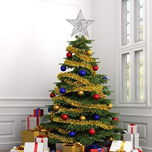 Коледно Дърво Topper Коледно Дърво Topper Коледно Дърво Topper Празнична Коледна Елха Topper Коледно Дърво Звездна Украса
