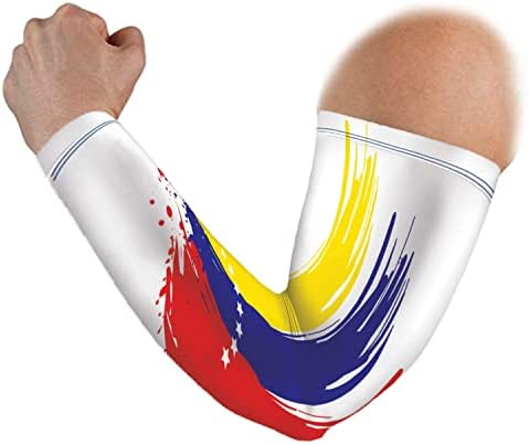 Ръкави за ръце Венецуела, Спортни Ръкави RCP, Компресия Слънчеви Ръкави Размер M, Покриващи Ръка